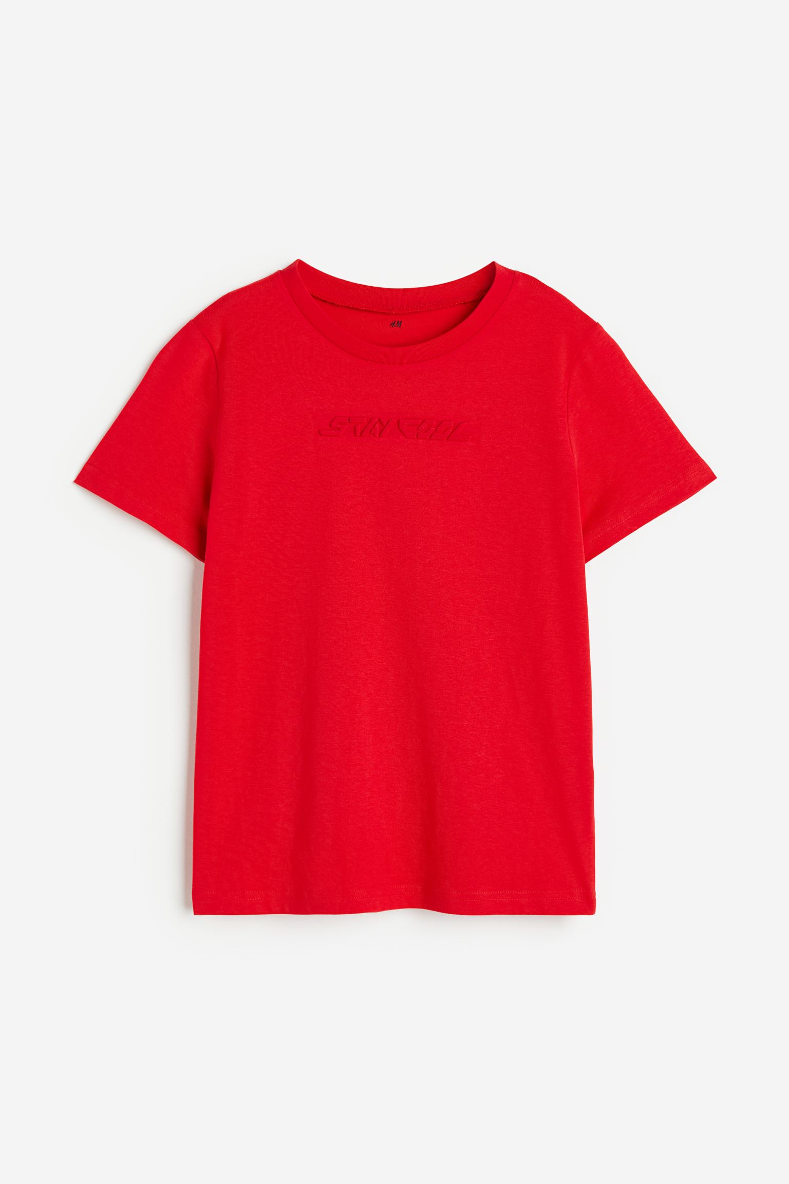 

Футболка H&M ярко-красная