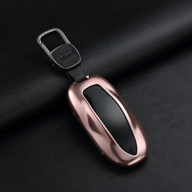 Suitable for Tesla keychain model3 card modely sY modelx car remote control case