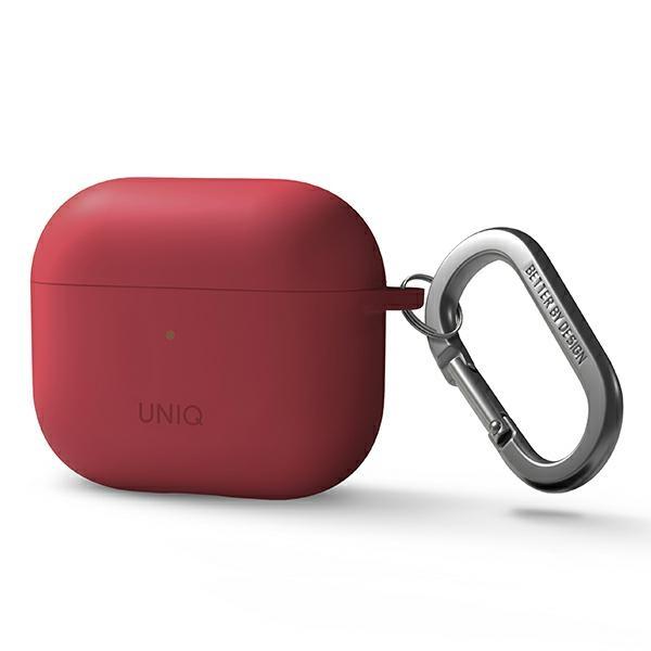 UNIQ Nexo AirPods 3 Gen Case + Ear Hooks Silicone Red/Coral
