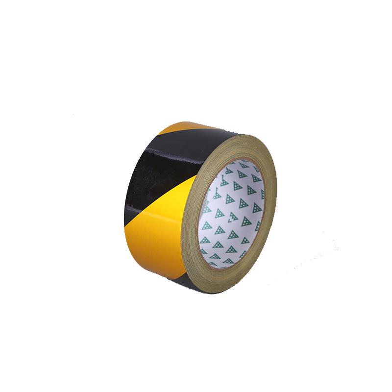 Anti-Slip Reflective Black & Yellow Diagonal Warning Tape Black and yellow, 4.8cm wide, 33 meters long