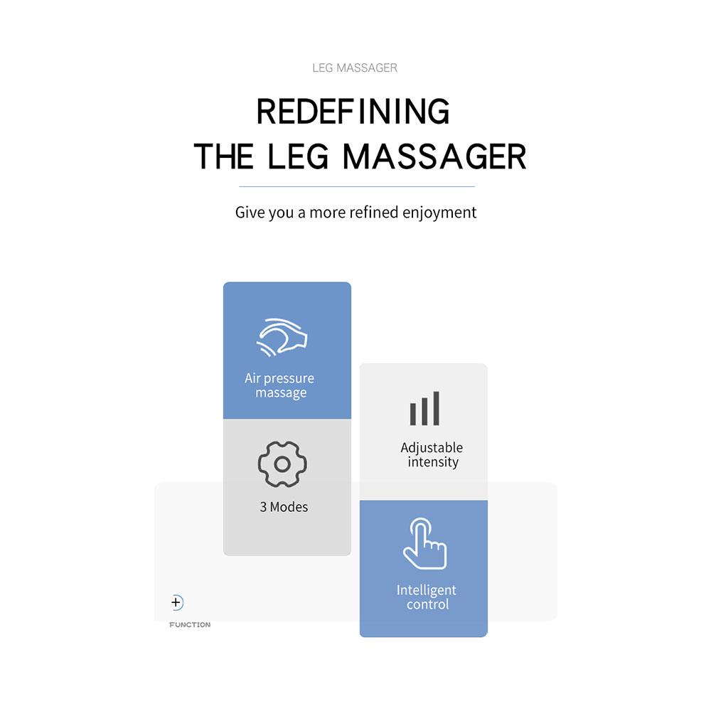 Hot Sale Air Compression Leg Massager for Sore Leg Relief, Muscle Relaxation, Fatigue Recovery & Thrombosis Prevention Women/Men