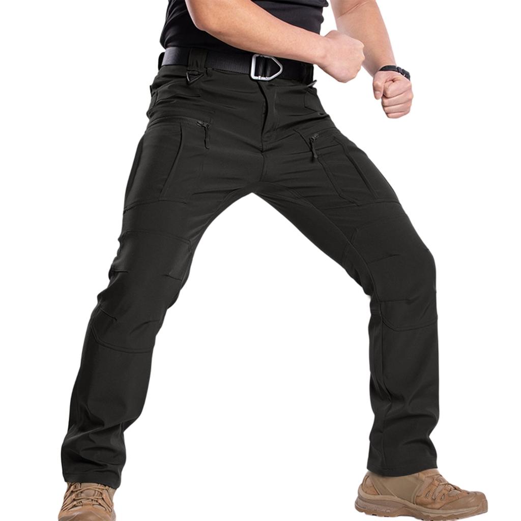 Mens Pants Ripstop Cargo Work Pants With Multi-pocket Water Resistant Breathable Hiking Camping Travel Fishing Construction Pants