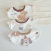 Cartoon Anti-vomiting Bibs Cotton Yarn Saliva Towel Sweet Baby Cotton Bibs  Infant