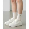 [26SS] Logo Embroidered Cotton Blend Mid-Length Socks 3-Piece Set HISS6E901IV