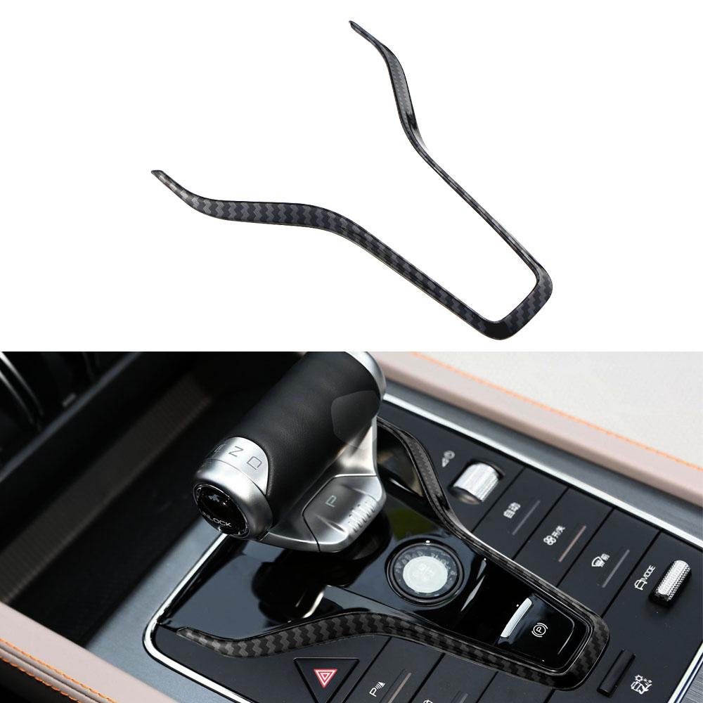 

Для BYD ATTO 3 Yuan Plus 2022 2023 2024 Панель рычага переключения передач Крышка центральной консоли Автоаксессуары Имитация углеродного волокна