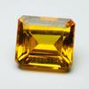 Natural Unheated Yellow Sapphire CERTIFIED 8.12 Ct Emerald Cut Loose Gemstone