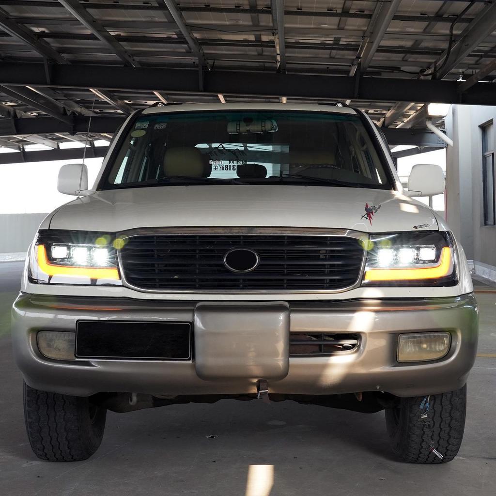 98-07 Toyota Land Cruiser LC100 LED Projector Headlight Assembly