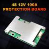 4S 12V 100A LiFePO4 Lithium Battery Protection Board with Power Battery Balance/Enhance BMS PCB Protection Board DY