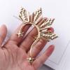 Trendy Crystal rhinestone Right Ear Jewelry Big Fashion Accessories Ear Clip Ear Cuff Earrings