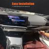 For BMW 3 Series/i3/4 Series/i4 23-24 Central Control Trim Strips, Instrument Panel Trim Strips, ABS Carbon Fiber Pattern 1pcs