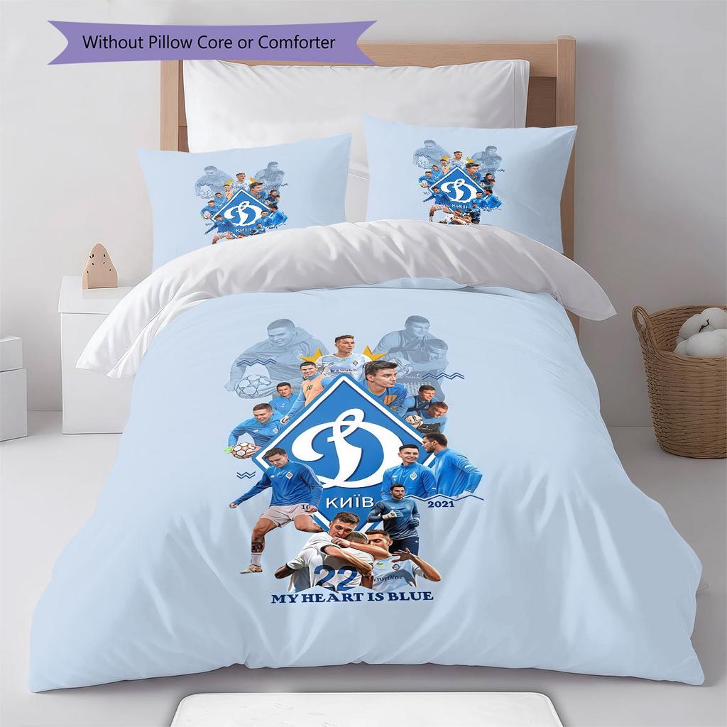 Dynamo Moscow Valor Bedding Quilt Set Quilt Cover Pillowcase Home Decoration Birthday Gift (1 * duvet cover + 2 * pillowcase, without core)