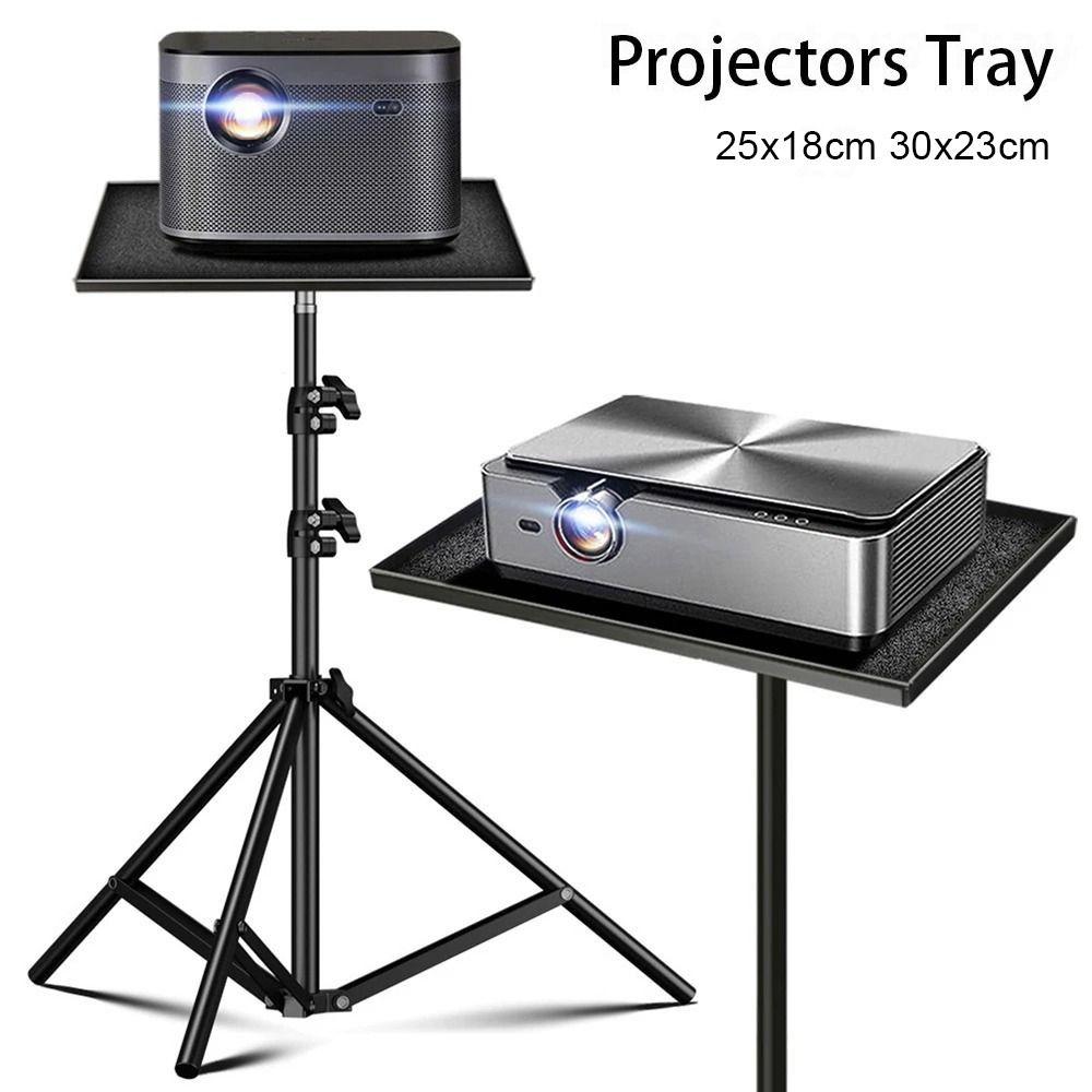 

1Pcs Plastic Platform Holder Universal Tripod Stand New Projectors Tray 25x18cm