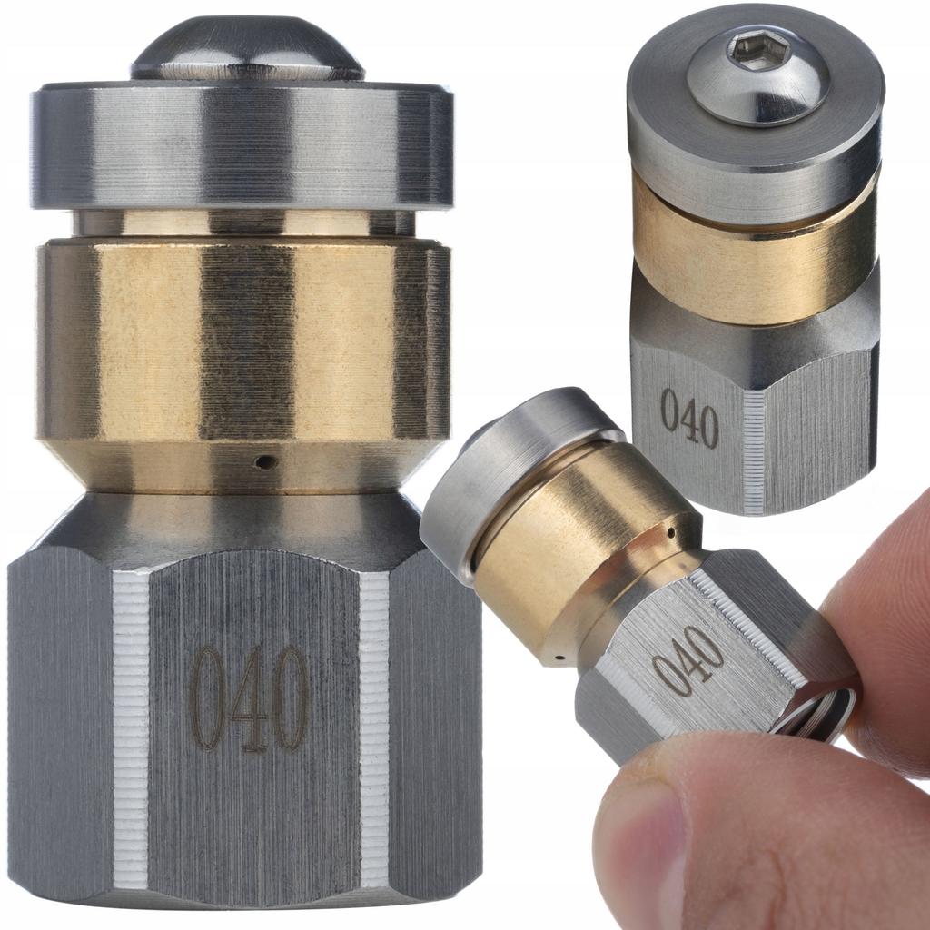 Rosfix Furtun pentru Canalizare BayoJet Pro 20M – Compatibil cu Nilfisk și Kranzle D12 | 2 Duze | Presiune 200 bar