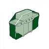 Couverture En Polyester - Couvre Barbecues - 240 Gr. - 58 X 103 Cm