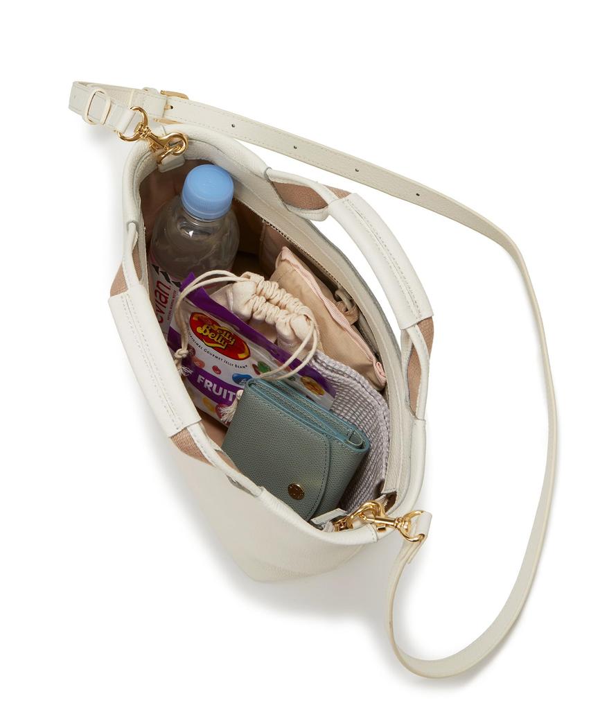 Shrink Tape Handle Mini Tote Bag with Shoulder Strap TREASURE TOPKAPISoft