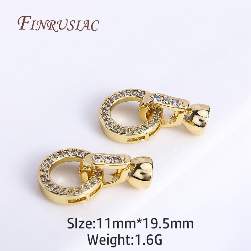 18K Gold Plated Connector Clasps For Bracelets Necklaces Making,Clasps For Jewelry DIY Accessories,End Clasp