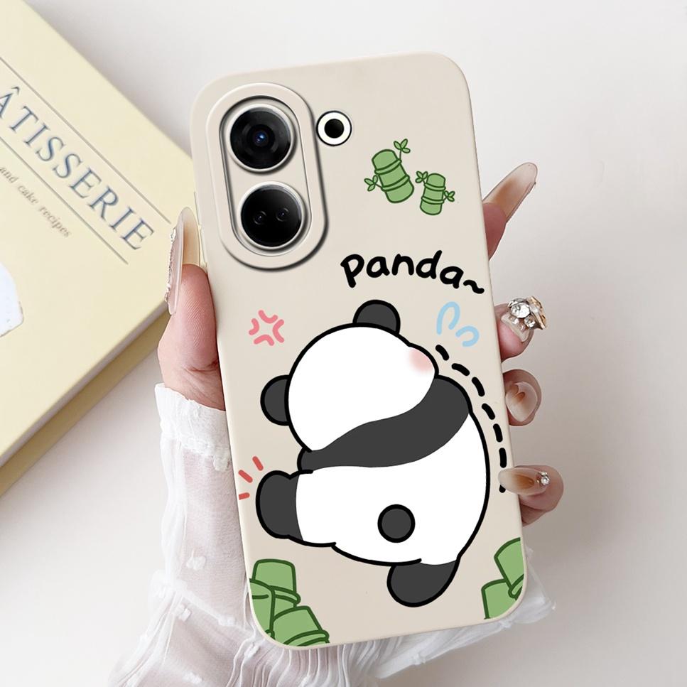 Fashion Print For Tecno Camon 20 CK6 Case Cute Panda Soft Silicon Cover For Tecno Camon 20 Pro 20 Premier 6.67" Phone Case Funda