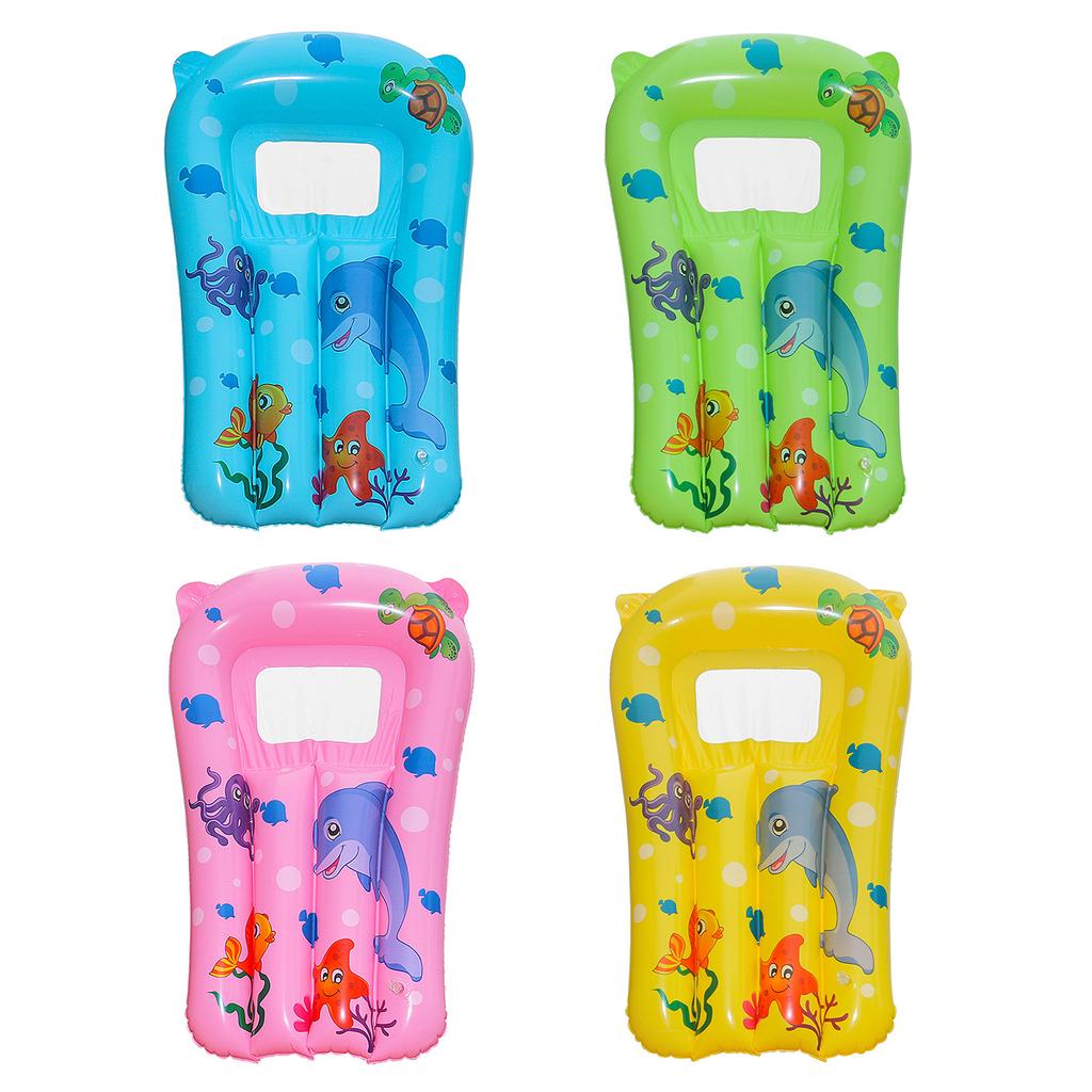 Şişme Havuz Yatağı Karikatür Havuz Salı Çocuklar İçin Bahçe Su Havuzu Oyuncağı Katlanabilir Sızdırmaz Çocuk Sörf Tahtası Parti Hediyesi