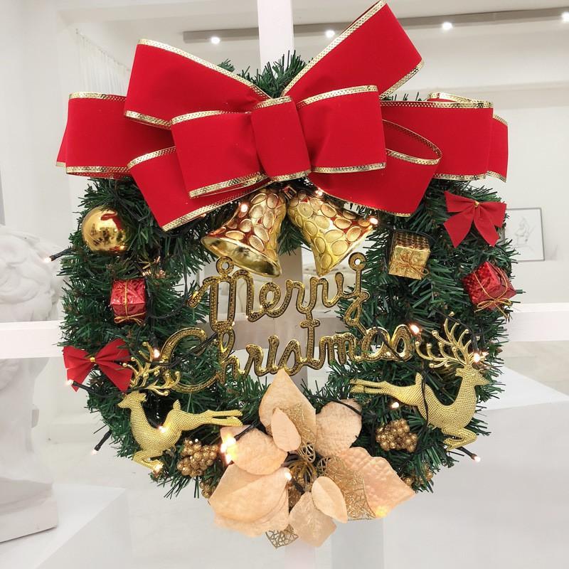 Christmas Wreath Decorations Door Window Display Holiday Party Home Garden Ornament