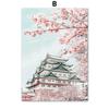Mount Fuji Sakura Umbrella Japanese Girl Canvas Painting Wall Art Nordic Posters And Prints Pictures For Living Room Decor