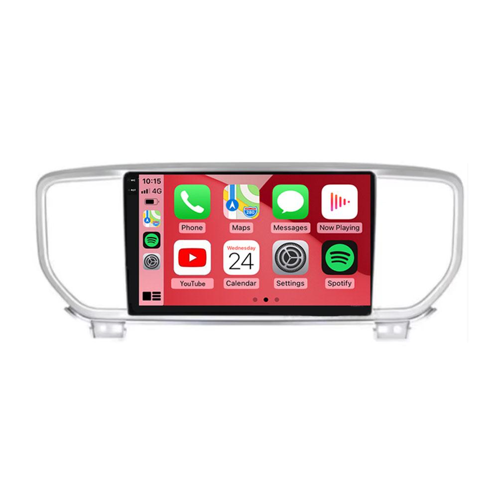 For Kia Sportage 4 QL 2018 - 2022 Android 14 Wireless Carplay Car Radio Navigation GPS Multimedia Player Stereo wifi+4G Auto BT