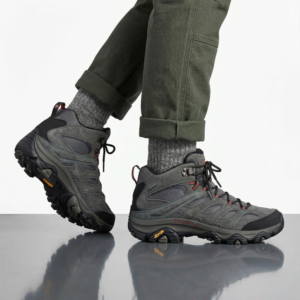 Merrell Moab 3 Mid GTX GORE-TEX - Men's Hiking Boots Trekking Shoes Grey J035785 ORIGINAL