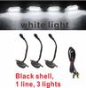 Car Front Face Modification Universal Daytime Running Light Grille Led Small Yellow Light Universal for SUV, Pickup Truck, Sedan