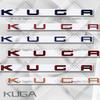 Новий цинковий сплав KUGA Значок Наклейка-емблема з літерами для кузова автомобіля, багажника, крила 3D Наклейка для стилю Kuga ST Line