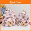Printed Capybara Cartoon Backpack Children Schoolbag Leisure Fashion Bag Travel