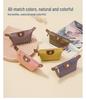 Mini Exquisite Coin Purse: Lightweight Nylon Dumpling Bag for Lipstick & Earphone Storage, Women's Stylish Accessory