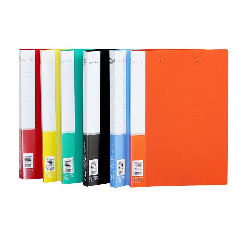 A4 Multi-color Thick Double Clip Document Holder for Office