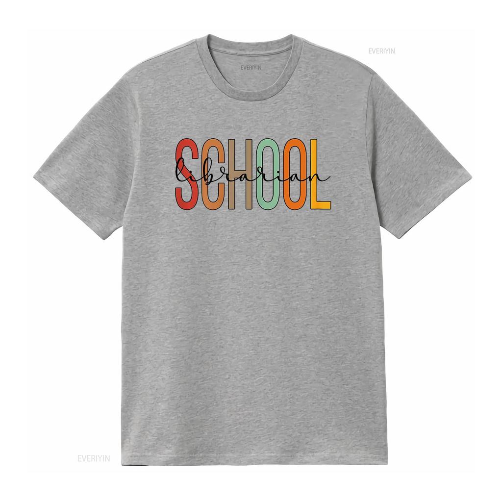 Schulbibliothekar Bibliotheksmitarbeiter Boho T-Shirt vintage gewaschen stilvoll weich Mode Designer Kleidung lässig leicht grafisch