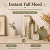 3 pcs Dots Flower Wildflower Pumpkin Figurine Home Decor Tabletop Ornament  Fall Season
