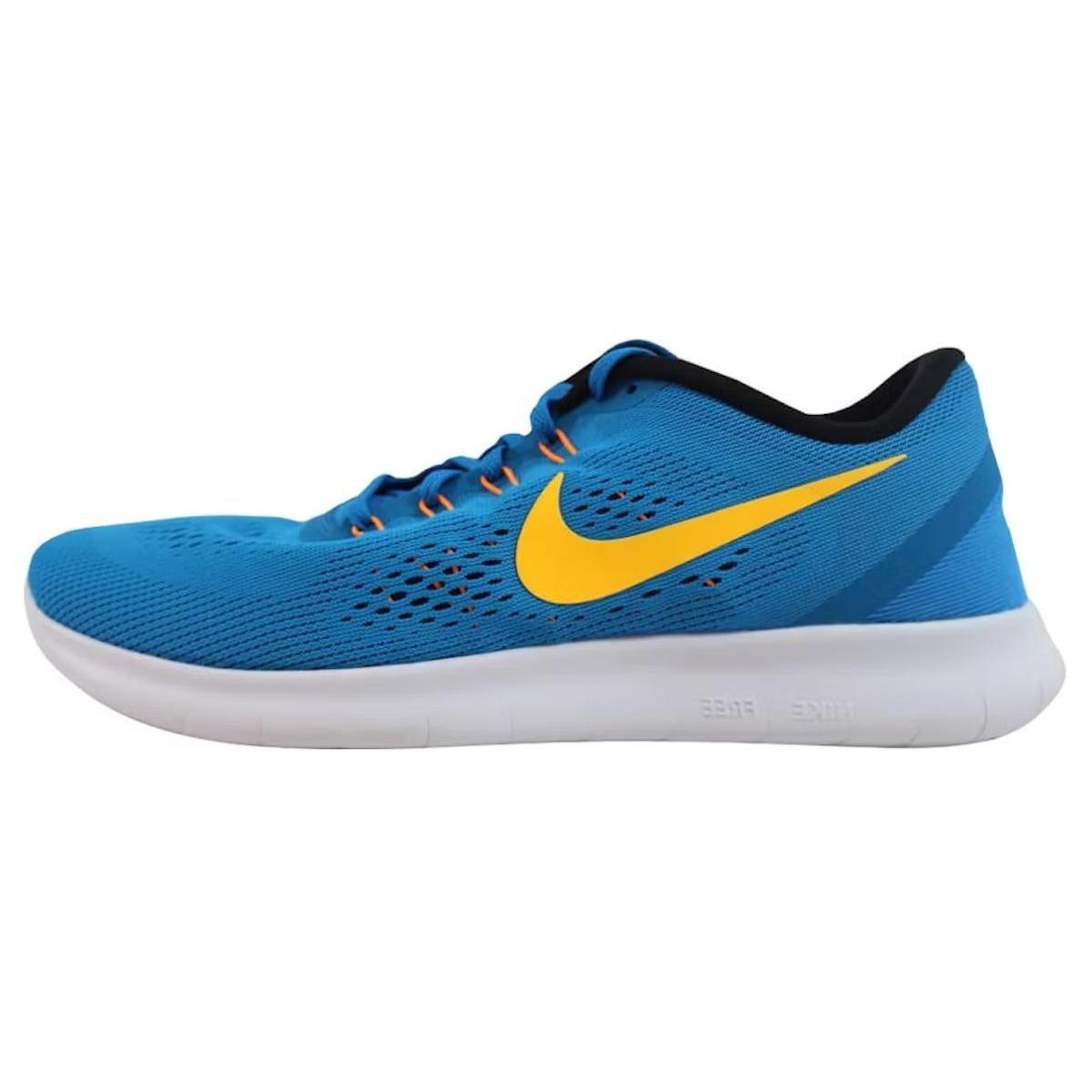 

Nike Free Rn Heritage Cyan/Laser Orange Black Blue Spark 831508-402 42.5