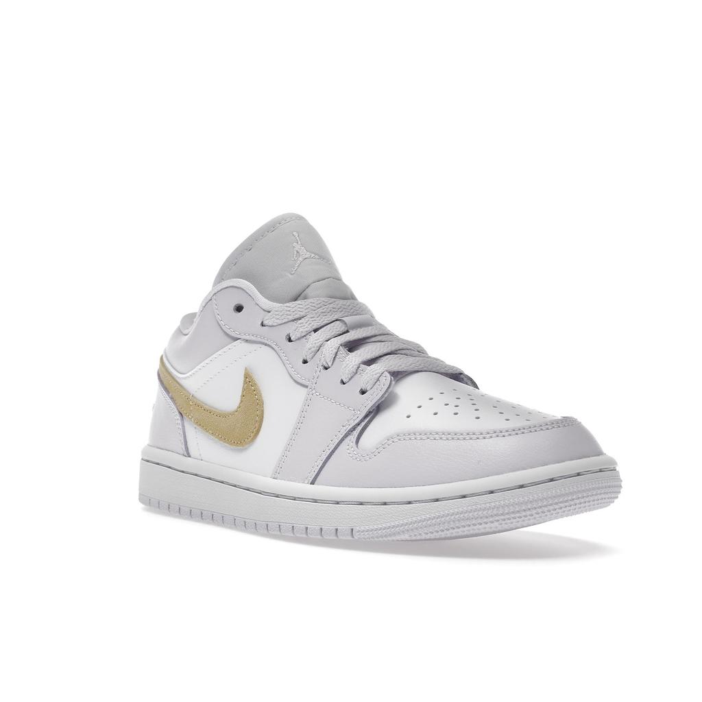 Air Jordan 1 Low Barely Grape Women Sneakers Purple White Lemon-Wash DC0774-501