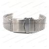 4.0 Cinturini in Acciaio Inossidabile Spesso a Maglia di Squalo per Seiko Fibbia Regolabile Solida Cinturino per Orologio Subacqueo 18/20/22mm Braccialetto di Lusso