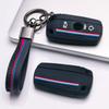 Key Fob Cover for BMW X1 X3 X4 X5 X6 M5 M6 with Keychain Anti-Scratch Guard Shockproof Protection Soft Grip Texture Responsive Button Touch