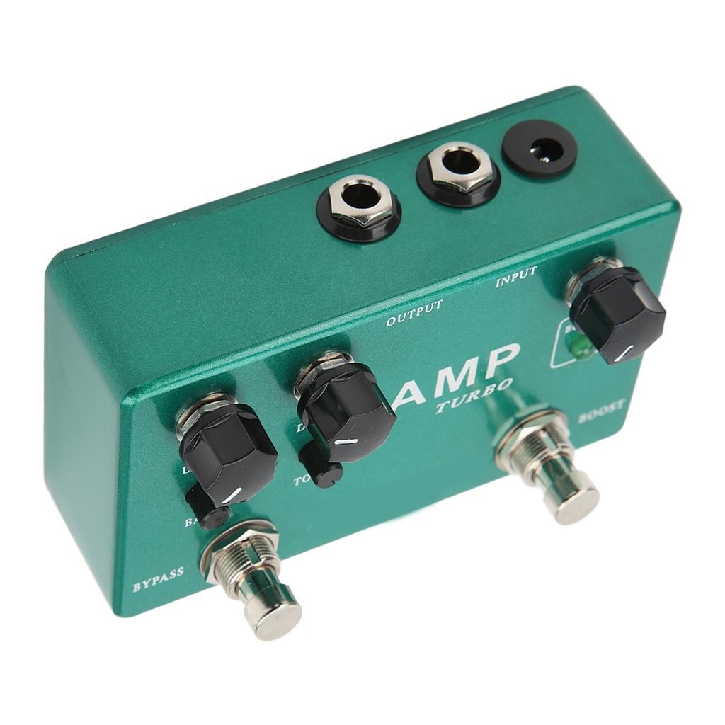 Overdrive Boost Effect Pedal Metal Multifunctional 2 In 1 Guitar Pedals with True Bypass