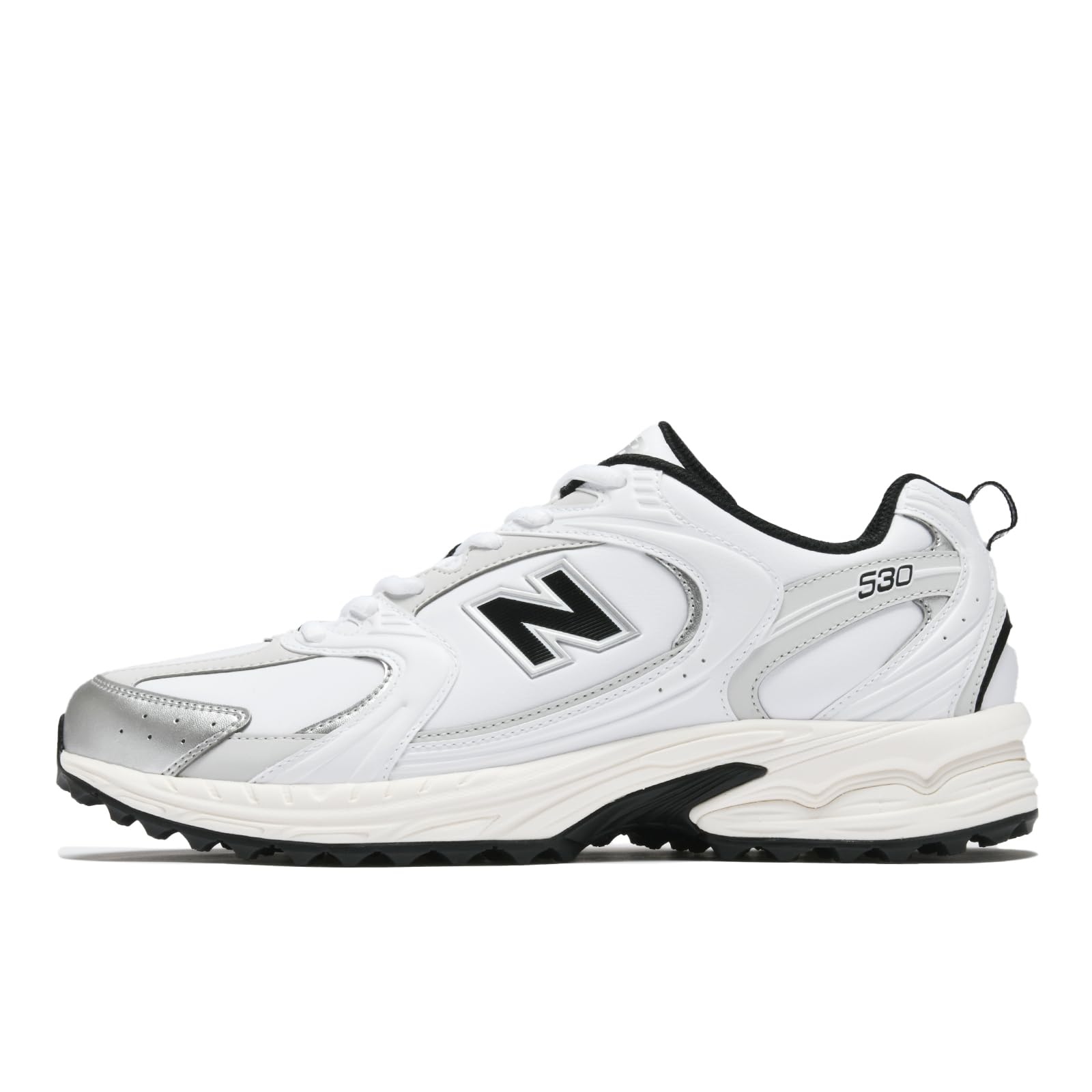 

Кроссовки для гольфа 530 v1 Lace Spikeless Court Style cm D [New Balance] Мужские Женские B(БЕЛЫЙ/СЕРЕБРЯНЫЙ) 26,0