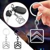 Metal Car Keychain Badge Key Chain Rings Car Accessories For C1 C2 C3 C4 C5 C6 C8 C4L DS3 DS4 DS5 LS DS6 Grand Picasso