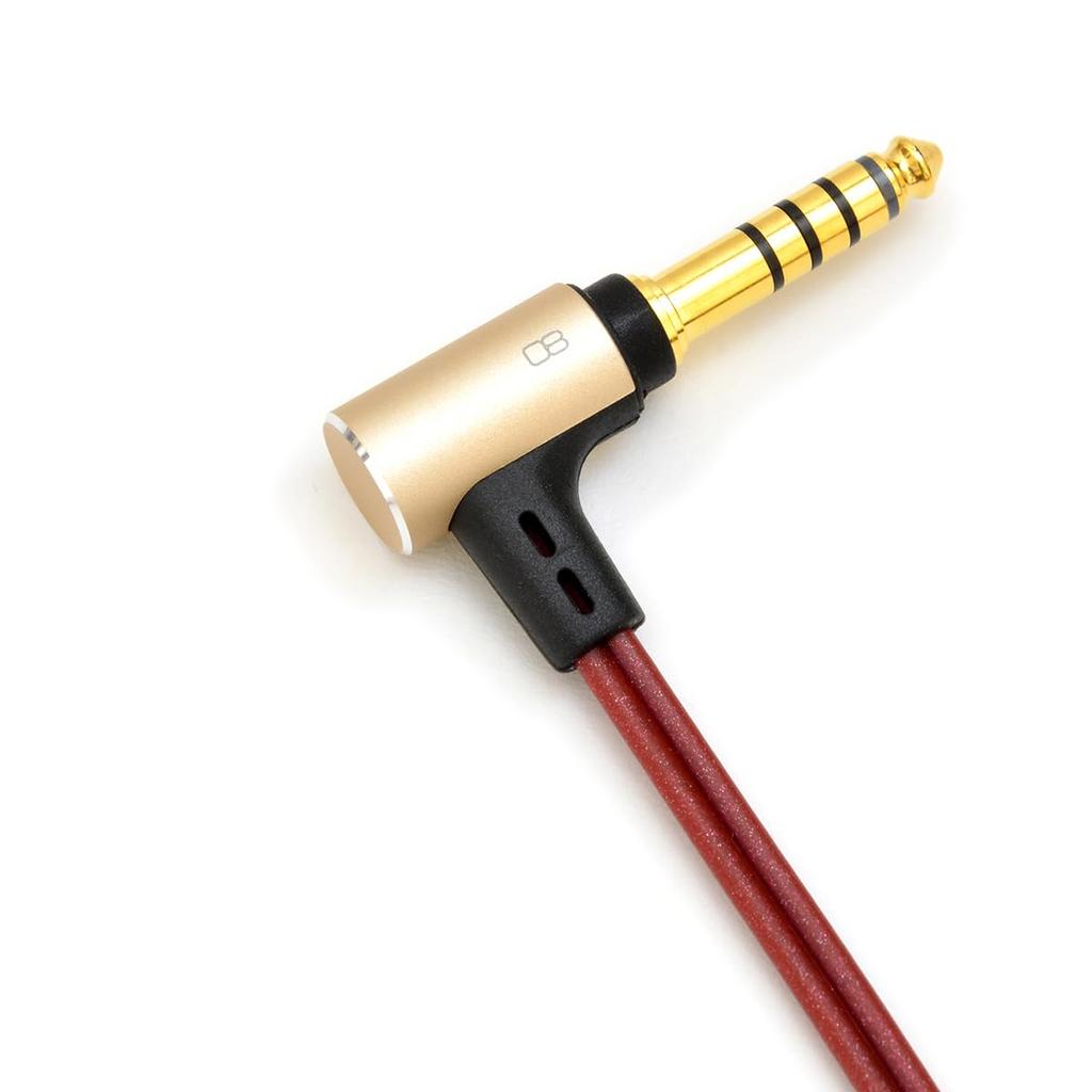 onso 08 to Pentaconn ear balanced earphone 4.4 (5-pole) (L/R) cable, 1.2m, iect_08_bl4p_120