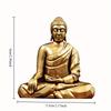 Brass Dainichi Buddha Statue Ornaments Buddha Desktop Attracting Wealth and Treasures Creative Furnishings Crafts
