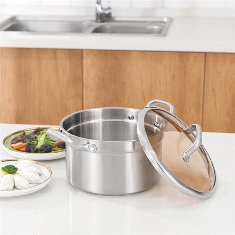 KOBACH 24cm 304 Stainless Steel Soup Pot