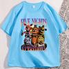 Five Nights At Freddys Tshirt Unisex Unisex Loose Cotton Funny T Shirt Casual Short Sleeve Round Neck Tees Printed Tops Clothing