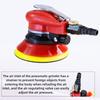 Car Polishing Machine 5 Inch Pneumatic Grinding Machine Portable Multi-function Metal Wood Grinder Tool Industrial Manual Tools