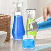 Glass Oil Dispenser with 304 Stainless Steel Spout No Drip Dust Proof Cover for Soy Sauce Vinegar Sesame Oil Kitchen