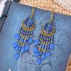 Bohemian Long Tassel Earrings For Women Bead Handmade Tassel Earrings Boho Gold Color Drop Dangle Jewelry Boucle Oreille Femme