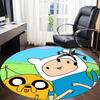 Adventure Time Friendship Office Round Area Rug, Under Office Chairs Bedroom Living Room Home Decor, a1022362