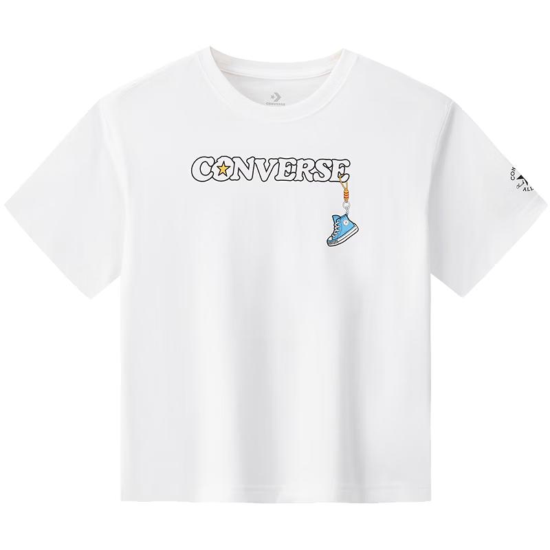 Converse Youth Printed Short Sleeve T-Shirt