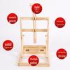Foldable Wooden Tabletop Easel & Art Set for Kids